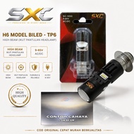 ORIGINAL NEW H6 BILED HEADLIGHT ALA ALA TP6 H6 LED PROJECTOR UNIVERSAL H6 MOTORCYCLE LAMP M8C LAMPU 