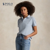 Polo Ralph Lauren เสื้อโปโลผู้หญิง รุ่น WMPOKNINB920236 สีฟ้า