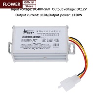 FOF DC 48V-96V To 12V-10A 120W Converter Adapter for Electric  ark FOO
