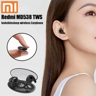 Xiaomi Redmi MD538 Invisible Sleep Wireless Earphone TWS Bluetooth 5.3 Hidden Earbuds IPX5 Waterproof Noise Cancelling Sports Headphones