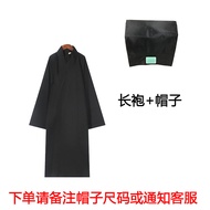 WGB Đạo Cụ Áo Dài Áo Đạo Bào Dài Áo Đạo Bào Cổ Nghiêng Trang Phục Đạo Sĩ Tam Thanh Cổ Xuân Thu Áo Ki