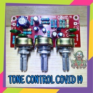 Tone control 3 potentiometers / tone control 2tr / tone control 2 transistors
