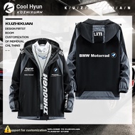BMW BMW Heavy Motorcycle Riding Lovers Co-Branded Men Women Loose Cardigan Jacket Casual Cargo Jacke