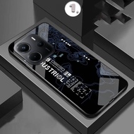 HP [FK-426] Case Glasshp For Xiaomi Redmi Note 14 Pro poco F7 Pro poco F8 pro poco M8 Pro Note 15 No