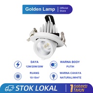 LED Downlight Spotlight COB Snail Lamp LED Spotlight LED Nose Light 12W 20W 30W