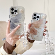 Gold Silver Butterfly Shock-Resistant Phone Case Suitable For iPhone 16 15 pro max i14 i13 i12 11 pl