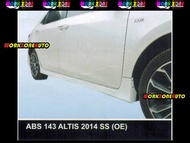 ABS143 Toyota Altis 2014 ABS Side Skirt (OE) Body kit Bodykit