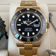 Rolex Submariner m126618Ln-0002 Rear Diamond All Gold Black Water Ghost