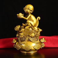 Pure Copper Monkey Zodiac Monkey Ornaments Cornucopia Monkey Golden Monkey Cornucopia Fuzi Monkey Ho