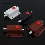 GAOXI75BK 10PCS Solid Door Latch Furniture Safety Button Cupboard Door Bolts