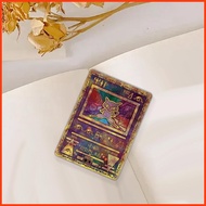 For Pokemon - Ancient Mew Promos Anime Collection Cards Metal Collectible Battle Card Commemorate Ch