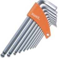 Chrome-Plated Ball Head Tool Extended Allen 9Swell Swell Allen Wrench Parts Wrench Tool FUTF