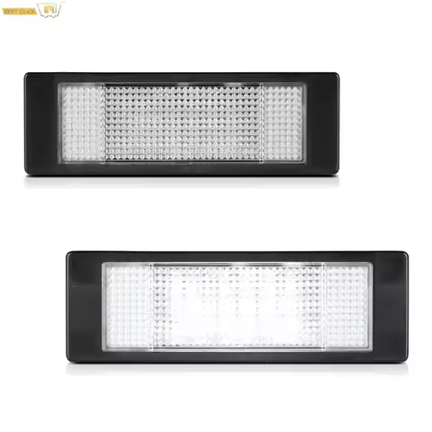 12V Car License Number Plate Lights LED Lamp Automotive Accessories For BMW E87 E81 E64 E86 E89 F20 