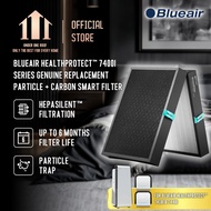 Blueair HealthProtect 7400i Smart Replacement Filter – Genuine Particle + Carbon | 99% Virus & Odor 