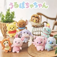 Disney Urupocha Chan Plush 迪士尼公仔 ⭐️Stitch 史迪仔⭐️Angel 史迪女⭐️Scrump 甘仔⭐️Winnie the Pooh 小熊維尼⭐️Piglet 小豬