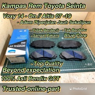 Sienta Allnew Altis Voxy Front Brake Pads 100% Original Bendix Db1802