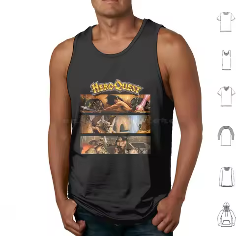 Heroquest 90's Tank Tops Vest Sleeveless 4k The Stream Map The Best Seller The The Movie Most Releva