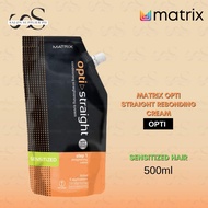 Matrix Opti Straight Rebond Set 500ml each and 125ml Hair Rebonding Treatment -  Salon Supplier