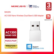 Mercusys MA30N AC1300 Nano Wireless Dual Band USB Adapter