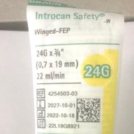 B/BRAUN NEEDLE 24G