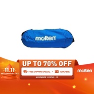 Molten Eb0043-b Ball Bag for 3 Basketball With Adjustable Shoulder Strap Blue