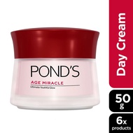 Ponds Age Miracle Hexyl Retinol Niacinamide Day Cream 50gr x6 (Mencerahkan Kulit dalam 7 hari dengan 10x kekuatan Anti Aging Terbaik)