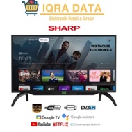 SHARP TV 42 INCH GOOGLE ANDROID TV 2T-42EG1I - DIGITAL TV - GARANSI