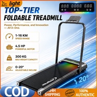 Treadmill Walking With Handle Incline Ultra-Thin Foldable Fitness Run/Threadmill Exercise Equipment