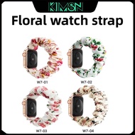 Floral hair loop strap, suitable for all smart Watch series/T500 Z52Pro HW67 XW88promax TS8pro【KIMSN】