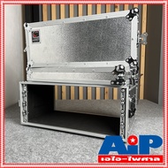 แร็ค COMPACT LA 4U RACK ไม้ผิวอลูมิเนียมสีเงิน ลึก 11นิ้ว LA4U แร็คเครื่องเสียง แร็คไม้ คอมแพ็ค LA-4