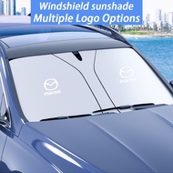 Mazda Car sunshade windshield car curtain sunshade board titanium silver sunshade heat shield 3 2 5 