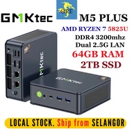 GMKtec M5 Plus AMD Ryzen 7 5825U Windows Mini PC 64GB DDR4 RAM 2TB NVME SSD WiFI 6 Gaming PC Gaming