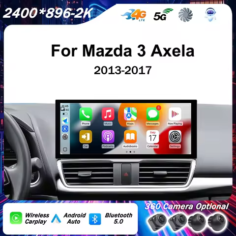 UIS7870/UIS7865 12.3inch For Mazda 3 Axela BM 2013-2017 Car Radio Multimedia Video Player Navigation