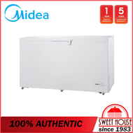 [READY STOCK] Midea Chest Freezer WD-300W (390L) With Key Lock