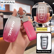GWM HAVAL H6 HEV PHEV car matching key cover custom Haval H6 HEV H6 PHEV key holder car keychain cut