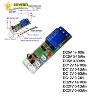 [LUMY] DC 5V/ 12V/ 24V Multifunctional relay module/delay circuit module