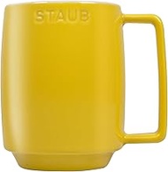 Staub Z1029-087 Stacking Mug, L, Citron 16.7 fl oz (475 ml), Ceramic Mug, Large Capacity, Microwave 