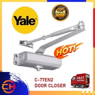 YALE C-77EN2 SIZE 2 FIRE RATED DOOR CLOSER (SILVER)