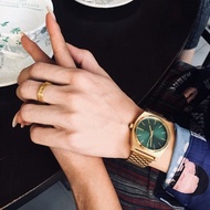 Daigou Nixon Nixon Watch Simple Men Women Unisex Quartz Watch Gold Green Fashion Watch A0451919