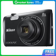 Nikon Camera Coolpix A300 + 32Gb Memory + Case + Reader K