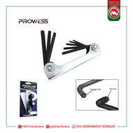 PROWESS Folding Key Set (Hex & Torx)-