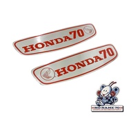 Emblem Emblim Tangki Body Honda C70 C 70 Pispot