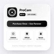 [Instant] ProCam | iOS App Store | iPhone & iPad | Official Download | Full Version