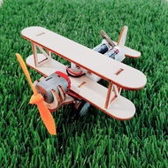 DIY Wooden Electric Aeroplane / DIY Aeroplane Craft Puzzle / Sliding Aeroplane Puzzle / DIY 木制马达滑行飞机