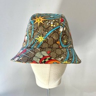 Gucci x Disney 648844 絕版 唐老鴨 PVC 塗層帆布 漁夫帽 XL 60cm