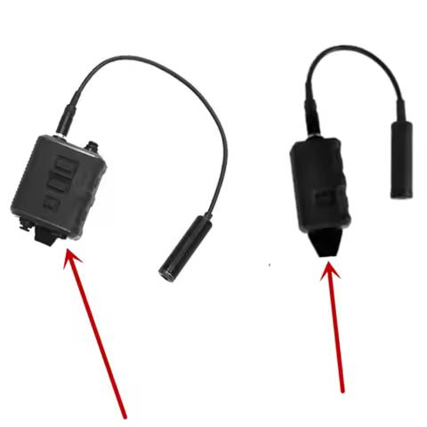 For FCS AMP Tactical Headset V20 V60 PTT Connects Cable Adaptor，Connector Standard KN6 to Motorola R