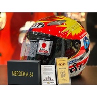 HELMET KYT HELLCAT MERDEKA 64 2021