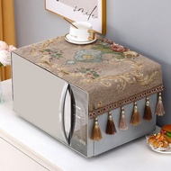 Dust cover European-Style Microwave Oven cover cover Cloth Oven cover Anti-dust cover Glimy Microwav