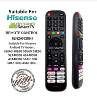ORIGINAL HISENSE ANDROID SMART TV REMOTE CONTROL EN2AN30H SUITABLE FOR 43E6G 50E6G 55E6G 65E6G32A400
