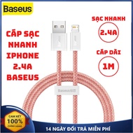 Baseus USB to Light-ning I-phone 2.4A Fast Charging Cable I-phone 2.4A Fast Charging Cord Iphone Cha